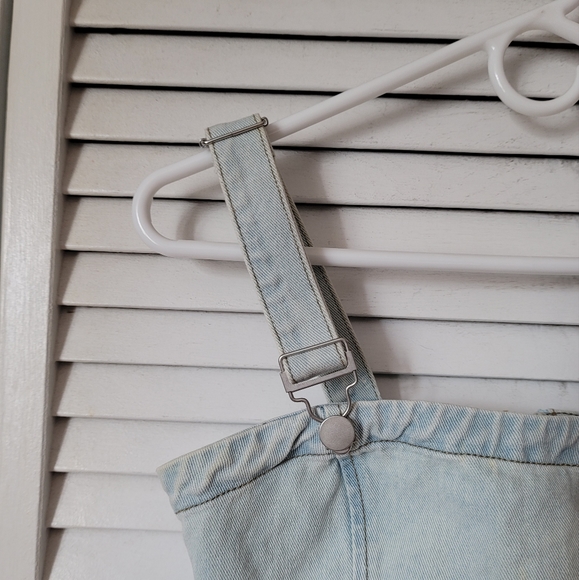 FOREVER 21 Denim Crop Top, Size S - Picture 3 of 8